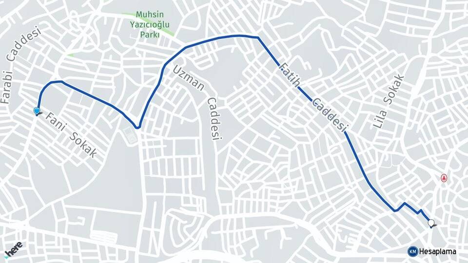 İstanbul Arnavutköy Taşoluk Arnavutköy Arası Kaç Km - Yol Haritası