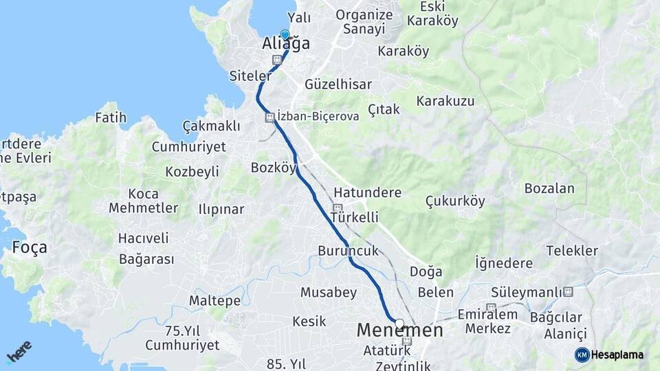 İzmir Aliağa Menemen Arası Kaç Km? Arası Kaç Saat? Nerede Yol Haritası Yakıt, Rota ve Mesafe Hesaplama İzmir Aliağa Menemen Arası Kaç Km? Arası Kaç Km Saat? Nerede Yol Haritası Yakıt, Rota ve Mesafe Hesaplama