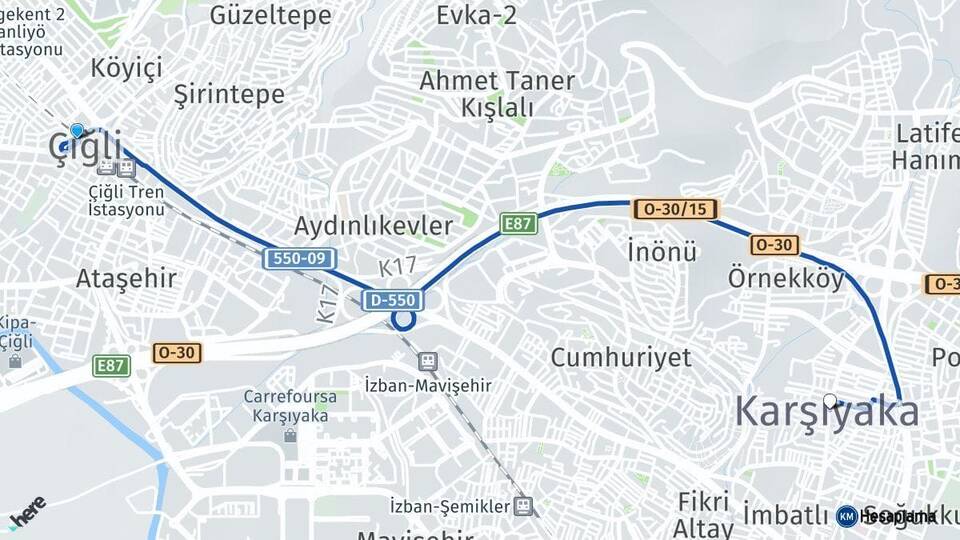 İzmir Çiğli Karşıyaka Arası Kaç Km? Arası Kaç Saat? Nerede Yol Haritası Yakıt, Rota ve Mesafe Hesaplama İzmir Çiğli Karşıyaka Arası Kaç Km? Arası Kaç Km Saat? Nerede Yol Haritası Yakıt, Rota ve Mesafe Hesaplama