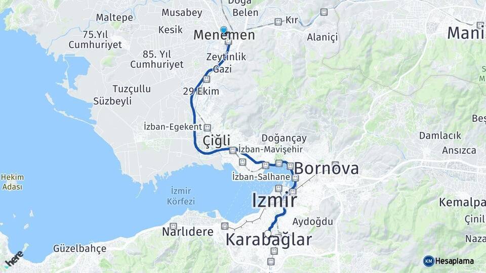 İzmir Menemen Karabağlar Arası Kaç Km? Arası Kaç Saat? Nerede Yol Haritası Yakıt, Rota ve Mesafe Hesaplama İzmir Menemen Karabağlar Arası Kaç Km? Arası Kaç Km Saat? Nerede Yol Haritası Yakıt, Rota ve Mesafe Hesaplama