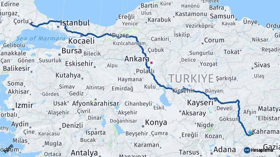 Maraş Çorlu Tekirdağ Arası Kaç Km? - Kmhesaplama.com Arası Kaç Saat? Nerede Yol Haritası Yakıt, Rota ve Mesafe Hesaplama Maraş Çorlu Tekirdağ Arası Kaç Km? - Kmhesaplama.com Arası Kaç Km Saat? Nerede Yol Haritası Yakıt, Rota ve Mesafe Hesaplama