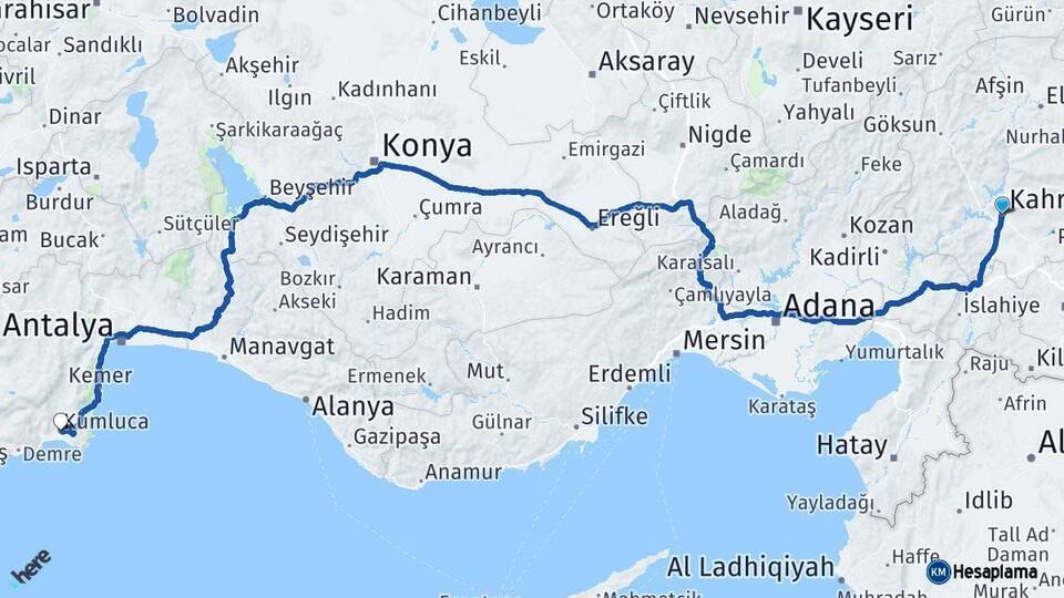 Maraş Kumluca Antalya Arası Kaç Km? - Kmhesaplama.com Arası Kaç Saat? Nerede Yol Haritası Yakıt, Rota ve Mesafe Hesaplama Maraş Kumluca Antalya Arası Kaç Km? - Kmhesaplama.com Arası Kaç Km Saat? Nerede Yol Haritası Yakıt, Rota ve Mesafe Hesaplama