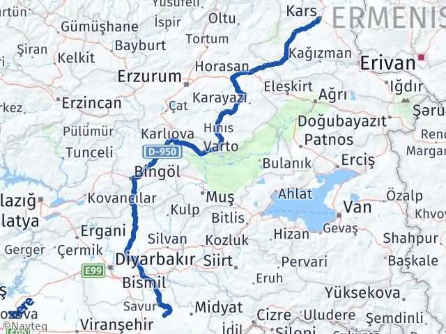 Kars Ömerli Mardin Arası Kaç Saat? Yol Haritası, Yakıt, Rota ve Mesafe Hesaplama Kars Ömerli Mardin Arası Kaç Km? Kaç Saat? Yol Haritası