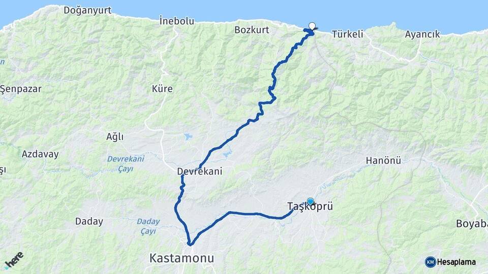 Kastamonu Taşköprü Çatalzeytin Arası Kaç Km? Arası Kaç Saat? Nerede Yol Haritası Yakıt, Rota ve Mesafe Hesaplama Kastamonu Taşköprü Çatalzeytin Arası Kaç Km? Arası Kaç Km Saat? Nerede Yol Haritası Yakıt, Rota ve Mesafe Hesaplama