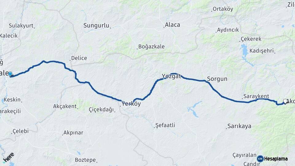 Kırıkkale Akdağmadeni Yozgat Arası Kaç Km? Arası Kaç Saat? Nerede Yol Haritası Yakıt, Rota ve Mesafe Hesaplama Kırıkkale Akdağmadeni Yozgat Arası Kaç Km? Arası Kaç Km Saat? Nerede Yol Haritası Yakıt, Rota ve Mesafe Hesaplama