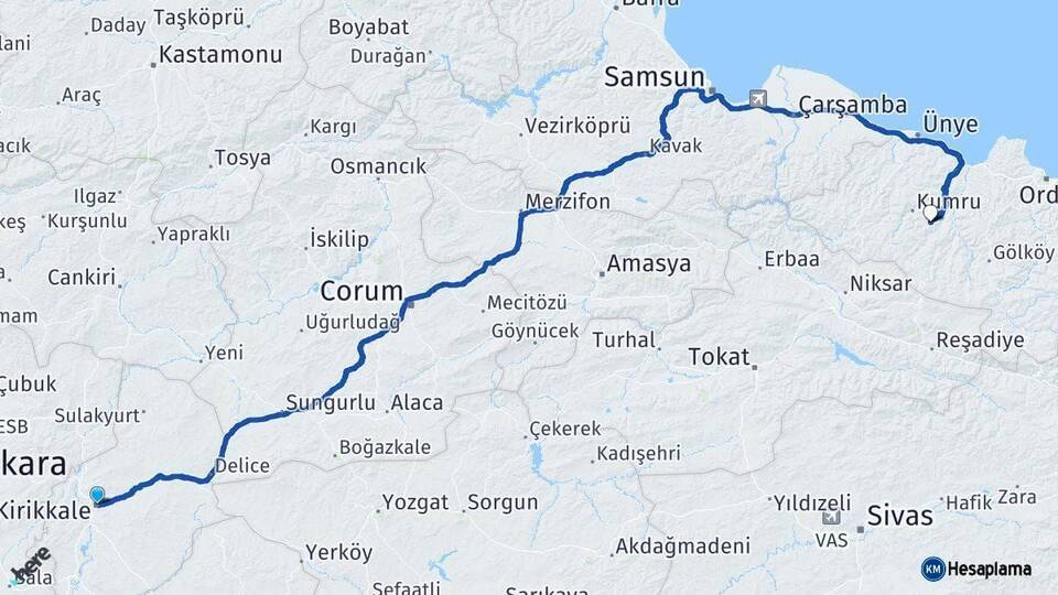 Kırıkkale Korgan Ordu Arası Kaç Km? - Kmhesaplama.com Arası Kaç Saat? Nerede Yol Haritası Yakıt, Rota ve Mesafe Hesaplama Kırıkkale Korgan Ordu Arası Kaç Km? - Kmhesaplama.com Arası Kaç Km Saat? Nerede Yol Haritası Yakıt, Rota ve Mesafe Hesaplama