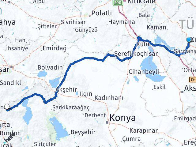 Kırşehir Uluborlu Isparta Arası Kaç Saat? Yol Haritası, Yakıt, Rota ve Mesafe Hesaplama Kırşehir Uluborlu Isparta Arası Kaç Km? Kaç Saat? Yol Haritası