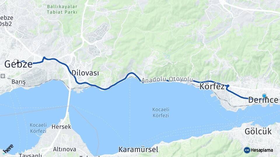 Kocaeli Derince Gebze Arası Kaç Km? Arası Kaç Saat? Nerede Yol Haritası Yakıt, Rota ve Mesafe Hesaplama Kocaeli Derince Gebze Arası Kaç Km? Arası Kaç Km Saat? Nerede Yol Haritası Yakıt, Rota ve Mesafe Hesaplama