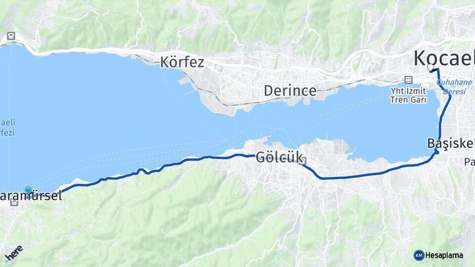 Kocaeli Karamürsel İzmit Arası Kaç Km? Arası Kaç Saat? Nerede Yol Haritası Yakıt, Rota ve Mesafe Hesaplama Kocaeli Karamürsel İzmit Arası Kaç Km? Arası Kaç Km Saat? Nerede Yol Haritası Yakıt, Rota ve Mesafe Hesaplama