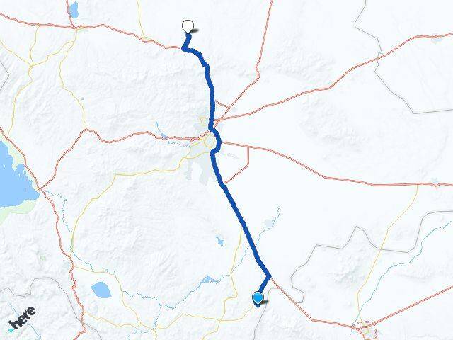 Konya Güneysınır Sarayönü Arası Kaç Km - Yol Haritası