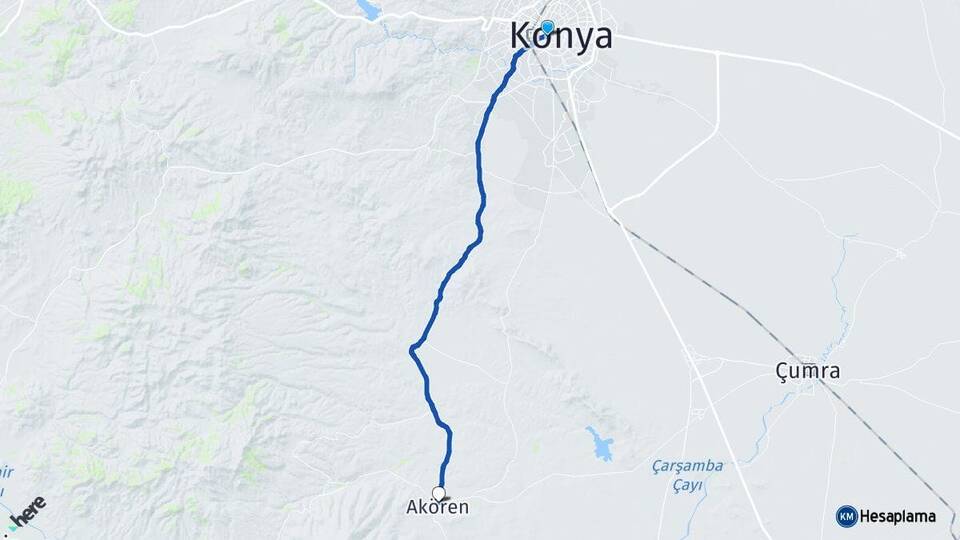 Konya Meram Akören Arası Kaç Km? Arası Kaç Saat? Nerede Yol Haritası Yakıt, Rota ve Mesafe Hesaplama Konya Meram Akören Arası Kaç Km? Arası Kaç Km Saat? Nerede Yol Haritası Yakıt, Rota ve Mesafe Hesaplama