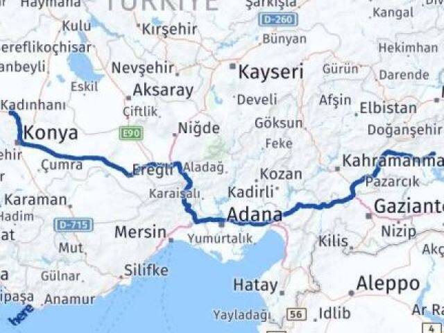 Konya Sarayönü Adıyaman Arası Kaç Saat? Yol Haritası, Yakıt, Rota ve Mesafe Hesaplama Konya Sarayönü Adıyaman Arası Kaç Km? Kaç Saat? Yol Haritası