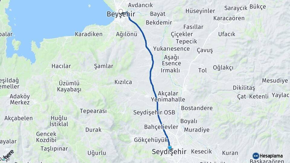 Konya Seydişehir Beyşehir Arası Kaç Km? Arası Kaç Saat? Nerede Yol Haritası Yakıt, Rota ve Mesafe Hesaplama Konya Seydişehir Beyşehir Arası Kaç Km? Arası Kaç Km Saat? Nerede Yol Haritası Yakıt, Rota ve Mesafe Hesaplama