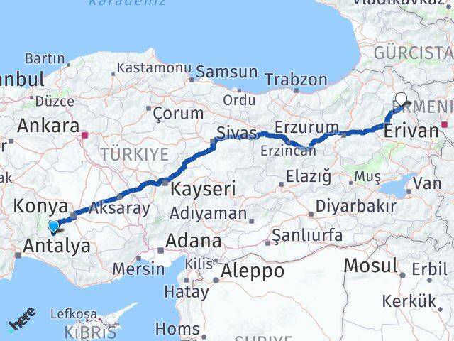 Konya Seydişehir Kars Arası Kaç Saat? Yol Haritası, Yakıt, Rota ve Mesafe Hesaplama Konya Seydişehir Kars Arası Kaç Km? Kaç Saat? Yol Haritası