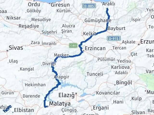Malatya Dernekpazarı Trabzon Arası Kaç Km? Arası Kaç Saat? Nerede Yol Haritası Yakıt, Rota ve Mesafe Hesaplama Malatya Dernekpazarı Trabzon Arası Kaç Km? Arası Kaç Km Saat? Nerede Yol Haritası Yakıt, Rota ve Mesafe Hesaplama