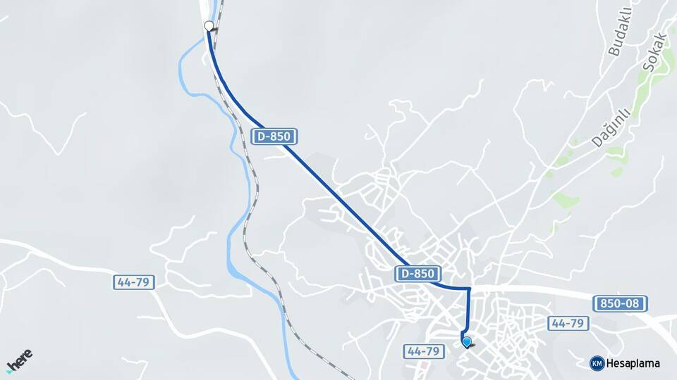 Malatya Hekimhan Karadere Hekimhan Arası Kaç Km - Yol Haritası