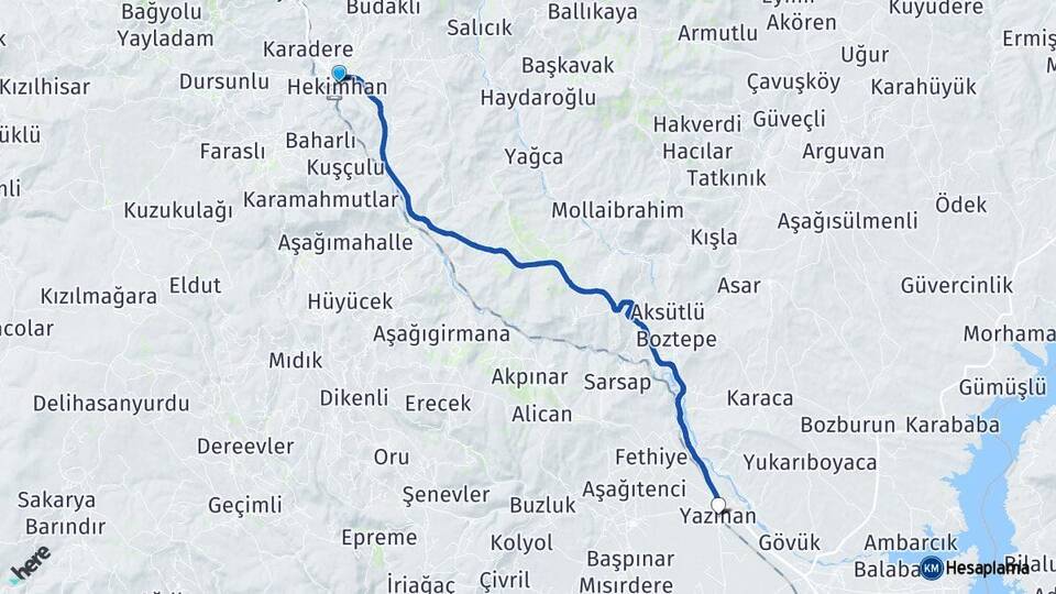 Malatya Hekimhan Yazıhan Arası Kaç Km? Arası Kaç Saat? Nerede Yol Haritası Yakıt, Rota ve Mesafe Hesaplama Malatya Hekimhan Yazıhan Arası Kaç Km? Arası Kaç Km Saat? Nerede Yol Haritası Yakıt, Rota ve Mesafe Hesaplama