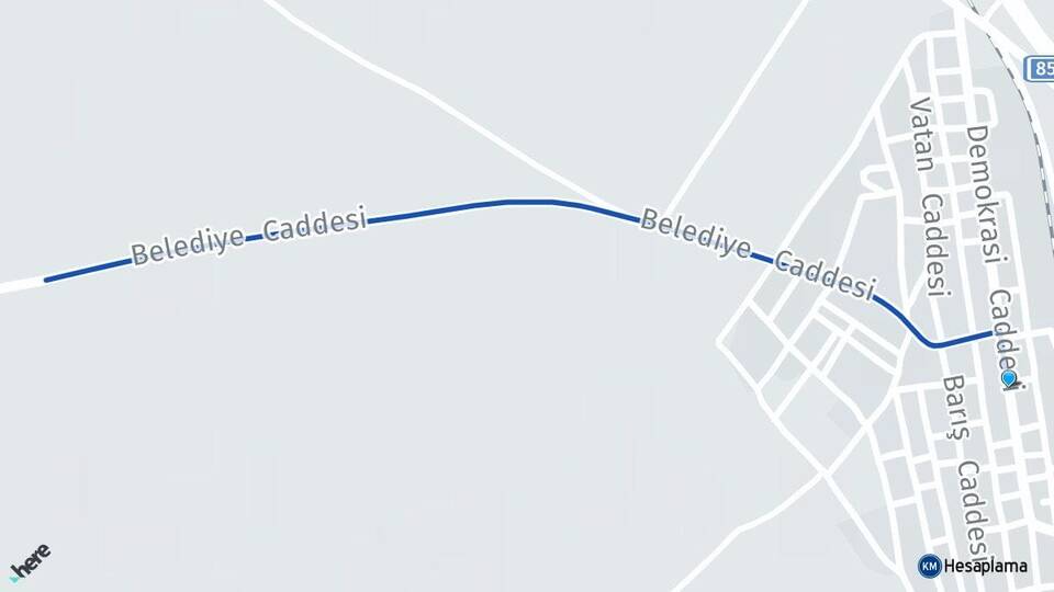 Malatya Yazıhan Doğuş Yazıhan Arası Kaç Km - Yol Haritası