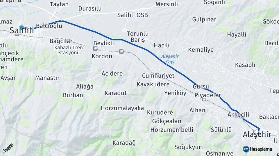Manisa Salihli Alaşehir Arası Kaç Km? Arası Kaç Saat? Nerede Yol Haritası Yakıt, Rota ve Mesafe Hesaplama Manisa Salihli Alaşehir Arası Kaç Km? Arası Kaç Km Saat? Nerede Yol Haritası Yakıt, Rota ve Mesafe Hesaplama