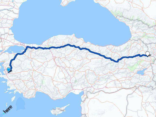 Manisa Tuzluca Iğdır Arası Kaç Km - Yol Haritası