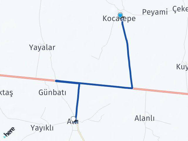 Mardin Derik Kocatepe Derik Arası Kaç Km - Yol Haritası
