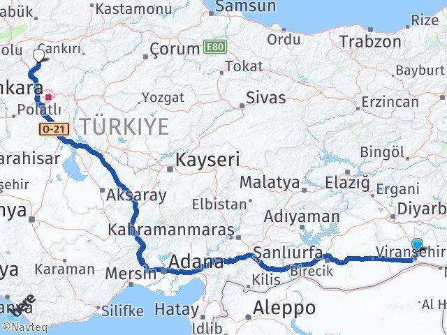 Mardin Kızılcahamam Ankara Arası Kaç Km - Yol Haritası