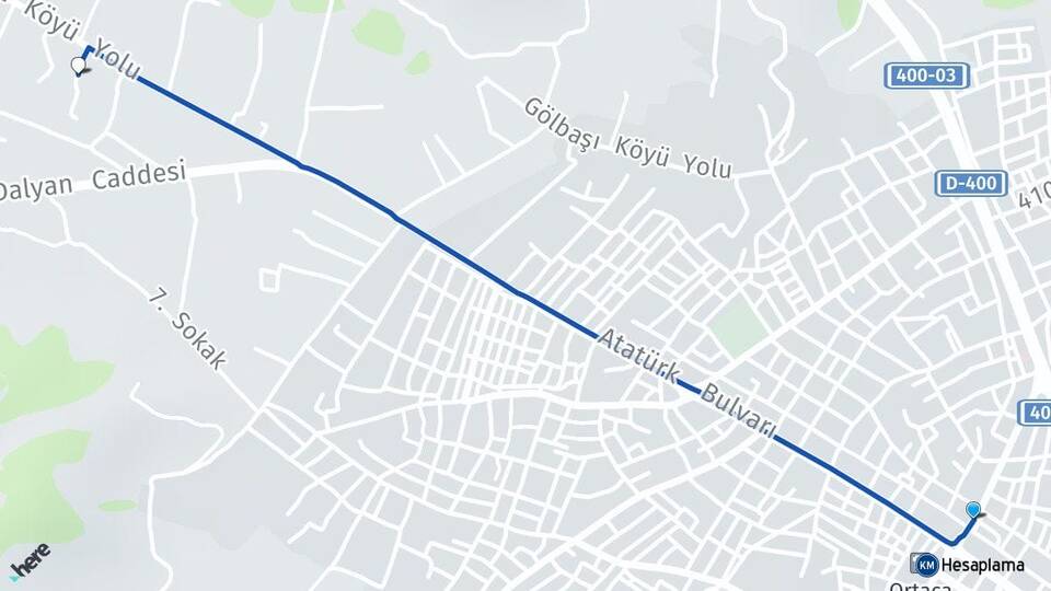 Muğla Ortaca Ekşiliyurt Ortaca Arası Kaç Km - Yol Haritası