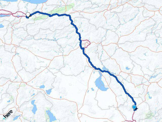 Niğde Akyazı Sakarya Arası Kaç Km - Yol Haritası