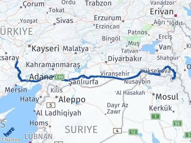 Niğde Derecik Hakkari Arası Kaç Saat? Yol Haritası, Yakıt, Rota ve Mesafe Hesaplama Niğde Derecik Hakkari Arası Kaç Km? Kaç Saat? Yol Haritası