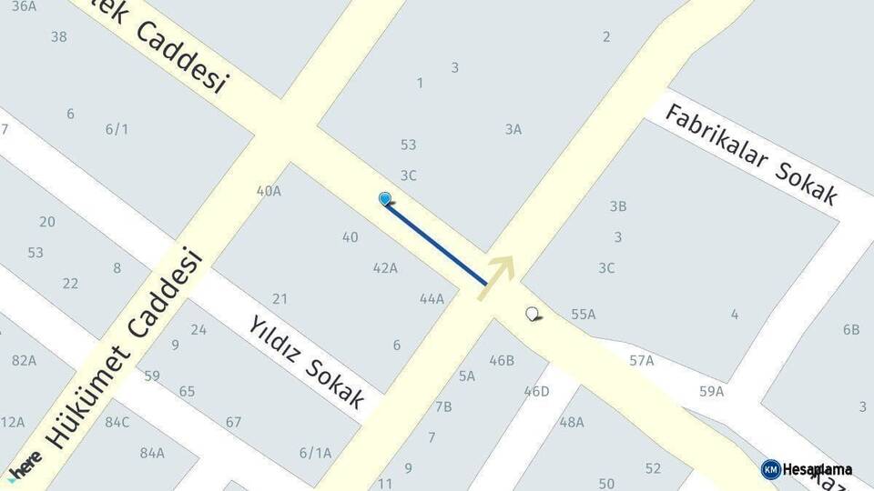 Ordu Altınordu Arası Kaç Km - Yol Haritası