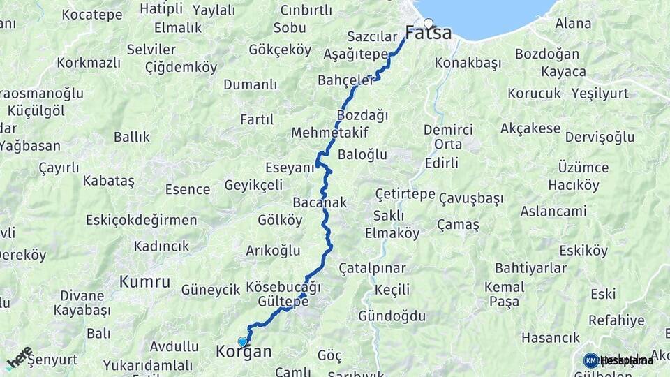 Ordu Korgan Fatsa Arası Kaç Km? Kaç Saat? - Kmhesaplama.com Arası Kaç Saat? Nerede Yol Haritası Yakıt, Rota ve Mesafe Hesaplama Ordu Korgan Fatsa Arası Kaç Km? Kaç Saat? - Kmhesaplama.com Arası Kaç Km Saat? Nerede Yol Haritası Yakıt, Rota ve Mesafe Hesaplama
