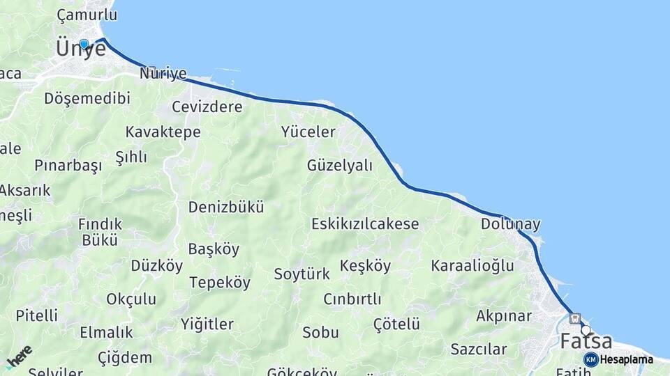 Ordu Ünye Fatsa Arası Kaç Km? Kaç Saat? - Kmhesaplama.com Arası Kaç Saat? Nerede Yol Haritası Yakıt, Rota ve Mesafe Hesaplama Ordu Ünye Fatsa Arası Kaç Km? Kaç Saat? - Kmhesaplama.com Arası Kaç Km Saat? Nerede Yol Haritası Yakıt, Rota ve Mesafe Hesaplama