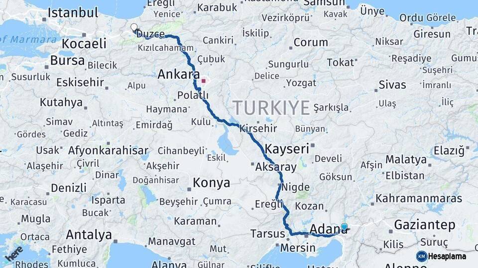 Osmaniye Düzce Arası Kaç Km - Kaç Saat? Arası Kaç Saat? Nerede Yol Haritası Yakıt, Rota ve Mesafe Hesaplama Osmaniye Düzce Arası Kaç Km - Kaç Saat? Arası Kaç Km Saat? Nerede Yol Haritası Yakıt, Rota ve Mesafe Hesaplama