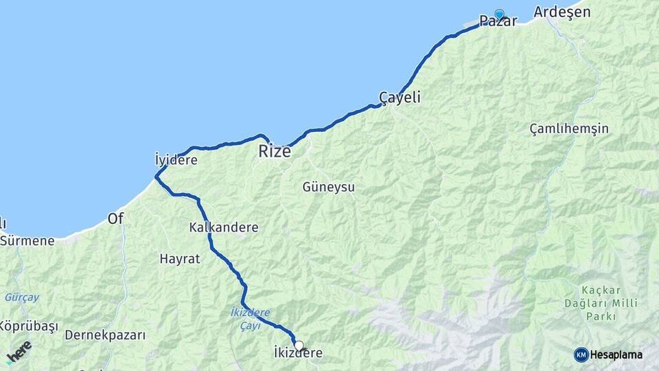 Pazar Rize İkizdere Arası Kaç Km? Arası Kaç Saat? Nerede Yol Haritası Yakıt, Rota ve Mesafe Hesaplama Pazar Rize İkizdere Arası Kaç Km? Arası Kaç Km Saat? Nerede Yol Haritası Yakıt, Rota ve Mesafe Hesaplama