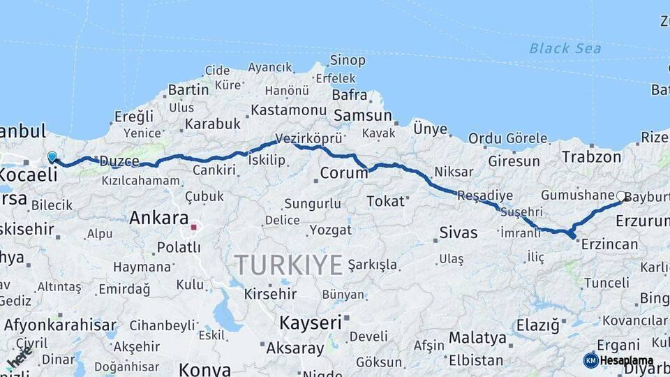Sakarya ile Bayburt Arası Kaç Km? Kaç Saat? Arası Kaç Saat? Nerede Yol Haritası Yakıt, Rota ve Mesafe Hesaplama Sakarya ile Bayburt Arası Kaç Km? Kaç Saat? Arası Kaç Km Saat? Nerede Yol Haritası Yakıt, Rota ve Mesafe Hesaplama