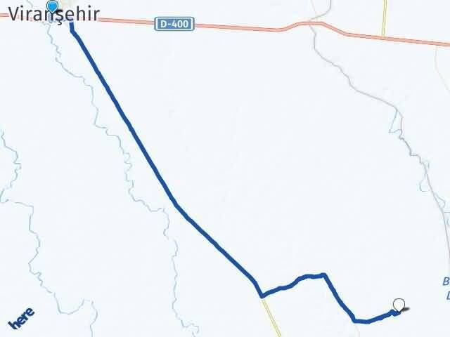 Şanlıurfa Viranşehir Büyükyenice Ceylanpınar Arası Kaç Km - Yol Haritası