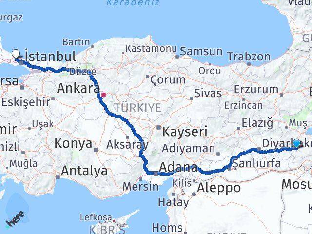 Siirt Arnavutköy İstanbul Arası Kaç Saat? Yol Haritası, Yakıt, Rota ve Mesafe Hesaplama Siirt Arnavutköy İstanbul Arası Kaç Km? Kaç Saat? Yol Haritası