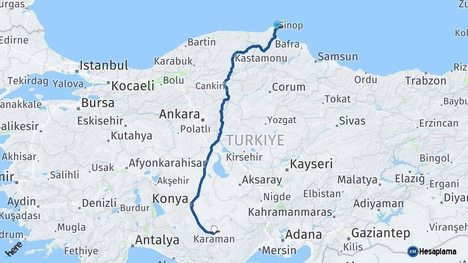Sinop ile Karaman Arası Kaç Km? Kaç Saat? - Kmhesaplama.com Arası Kaç Saat? Nerede Yol Haritası Yakıt, Rota ve Mesafe Hesaplama Sinop ile Karaman Arası Kaç Km? Kaç Saat? - Kmhesaplama.com Arası Kaç Km Saat? Nerede Yol Haritası Yakıt, Rota ve Mesafe Hesaplama