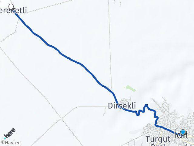 Şırnak İdil Bereketli İdil Arası Kaç Km - Yol Haritası
