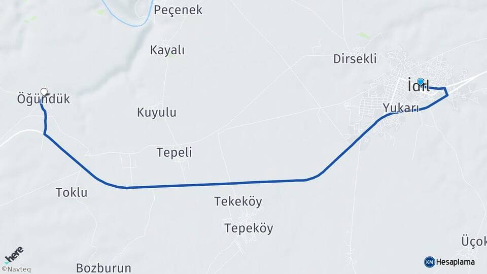 Şırnak İdil Öğündük İdil Arası Kaç Km - Yol Haritası