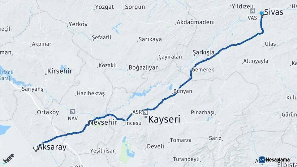 Sivas ile Aksaray Arası Kaç Km? Kaç Saat? - Kmhesaplama.com Arası Kaç Saat? Nerede Yol Haritası Yakıt, Rota ve Mesafe Hesaplama Sivas ile Aksaray Arası Kaç Km? Kaç Saat? - Kmhesaplama.com Arası Kaç Km Saat? Nerede Yol Haritası Yakıt, Rota ve Mesafe Hesaplama