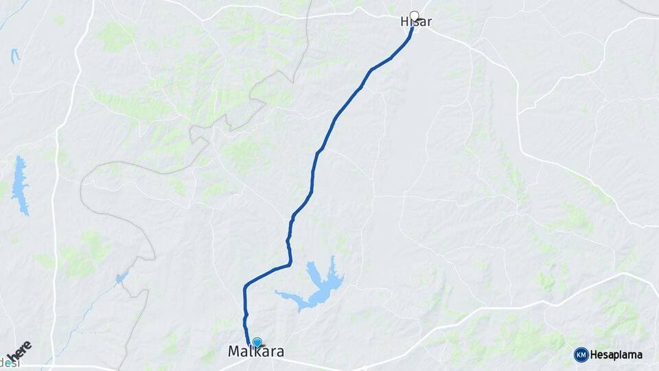 Tekirdağ Malkara Hayrabolu Arası Kaç Km - Yol Haritası