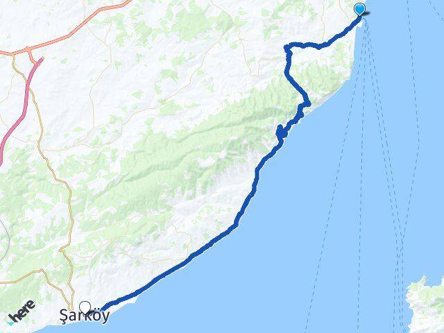 Tekirdağ Süleymanpaşa Barbaros Şarköy Arası Kaç Km - Yol Haritası
