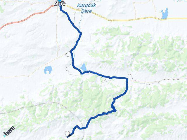 Tokat Zile Ovacık Kadışehri Yozgat Arası Kaç Km - Yol Haritası