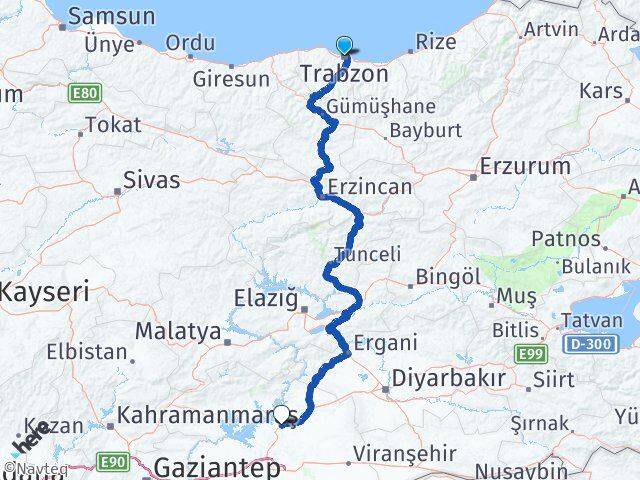 Trabzon Hilvan Şanlıurfa Arası Kaç Saat? Yol Haritası, Yakıt, Rota ve Mesafe Hesaplama Trabzon Hilvan Şanlıurfa Arası Kaç Km? Kaç Saat? Yol Haritası