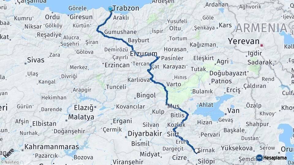Trabzon ile Şırnak Arası Kaç Km? Kaç Saat? Arası Kaç Saat? Nerede Yol Haritası Yakıt, Rota ve Mesafe Hesaplama Trabzon ile Şırnak Arası Kaç Km? Kaç Saat? Arası Kaç Km Saat? Nerede Yol Haritası Yakıt, Rota ve Mesafe Hesaplama