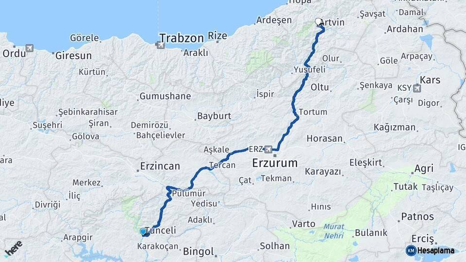 Tunceli ile Artvin Arası Kaç Km? Kaç Saat? Arası Kaç Saat? Nerede Yol Haritası Yakıt, Rota ve Mesafe Hesaplama Tunceli ile Artvin Arası Kaç Km? Kaç Saat? Arası Kaç Km Saat? Nerede Yol Haritası Yakıt, Rota ve Mesafe Hesaplama