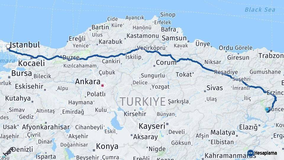 Tunceli ile İstanbul Arası Kaç Km? Kaç Saat? Arası Kaç Saat? Nerede Yol Haritası Yakıt, Rota ve Mesafe Hesaplama Tunceli ile İstanbul Arası Kaç Km? Kaç Saat? Arası Kaç Km Saat? Nerede Yol Haritası Yakıt, Rota ve Mesafe Hesaplama