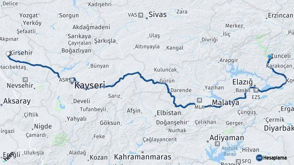 Tunceli ile Kırşehir Arası Kaç Km? Kaç Saat? Arası Kaç Saat? Nerede Yol Haritası Yakıt, Rota ve Mesafe Hesaplama Tunceli ile Kırşehir Arası Kaç Km? Kaç Saat? Arası Kaç Km Saat? Nerede Yol Haritası Yakıt, Rota ve Mesafe Hesaplama