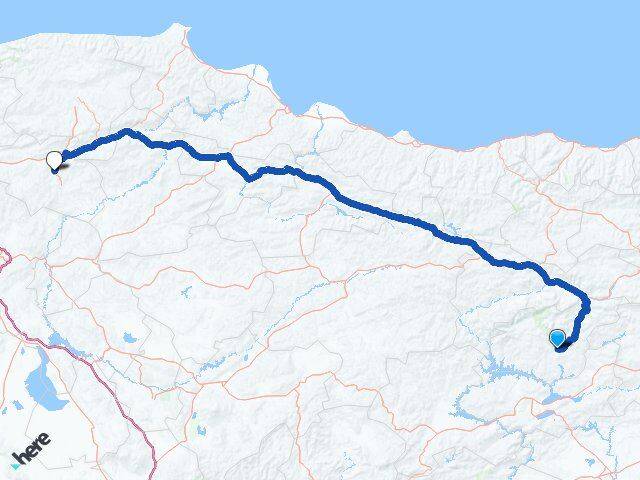 Tunceli Korgun Çankırı Arası Kaç Km - Yol Haritası